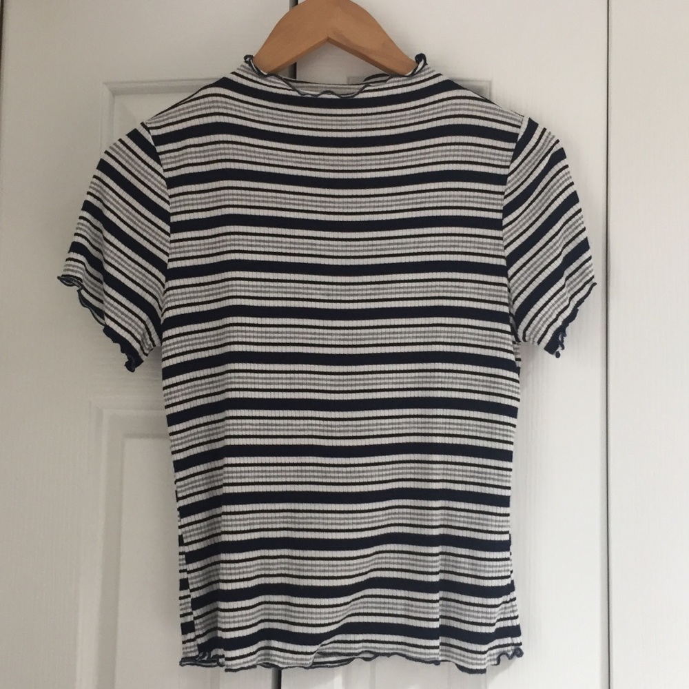 Magnolia South Trendy Ruffle Hem Top